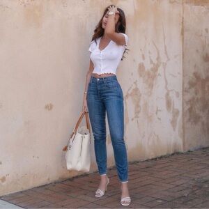 GRFRND Karolina Jeans Until Tomorrow Organic Cotton Button Fly Size 26